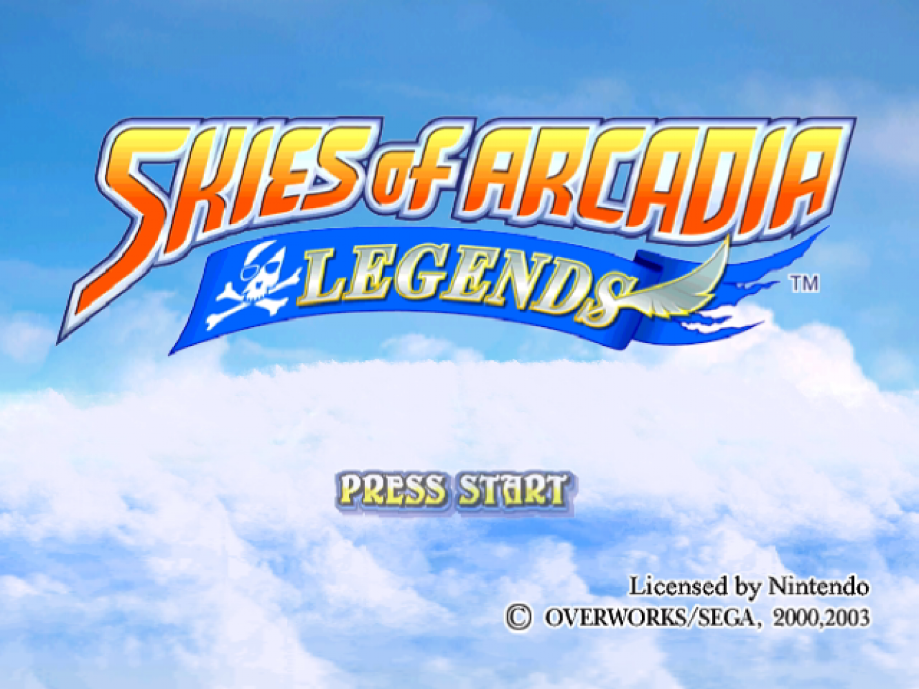 Skies of Arcadia Legends